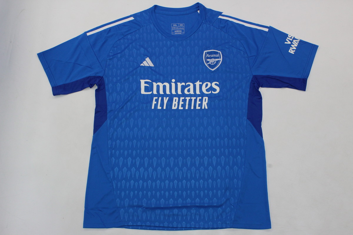 AAA Quality Arsenal 23/24 GK Blue Soccer Jersey